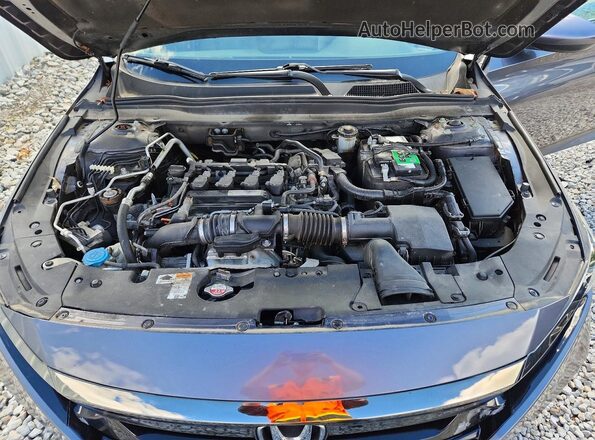 1HGCV1F32JA128176 2018 HONDA ACCORD Gray 