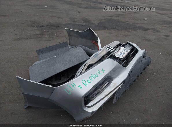 1HGCV1F32JA197952 2018 HONDA ACCORD Silver Սարքավորումների վահանակի տեսք