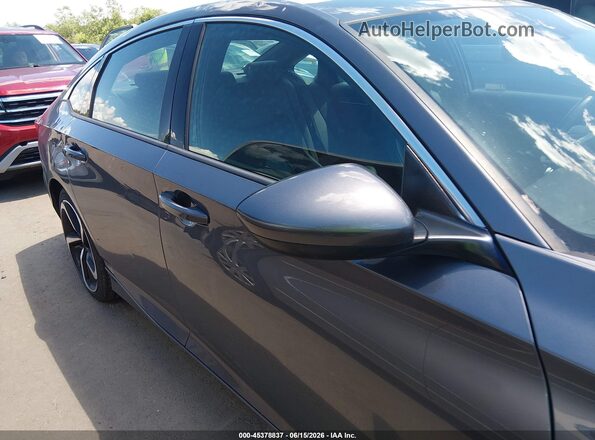 1HGCV1F32KA097495 2019 HONDA ACCORD Gray Widok wnętrza z tyłu