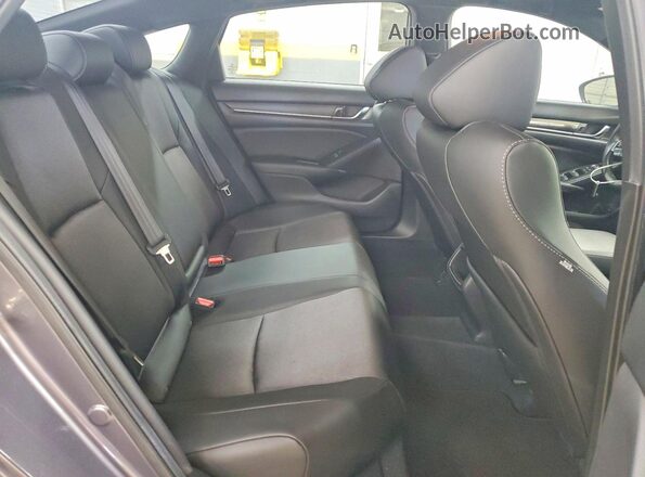 1HGCV1F32KA113338 2019 HONDA ACCORD Gray 