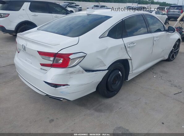1HGCV1F32LA061856 2020 HONDA ACCORD White უკანა მარჯვენა