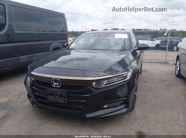 1HGCV1F32LA079080 2020 HONDA ACCORD Black 