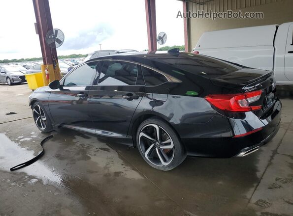 1HGCV1F32LA124745 2020 HONDA ACCORD Black 