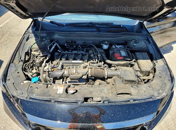 1HGCV1F32LA139987 2020 HONDA ACCORD Black Vista interior trasera