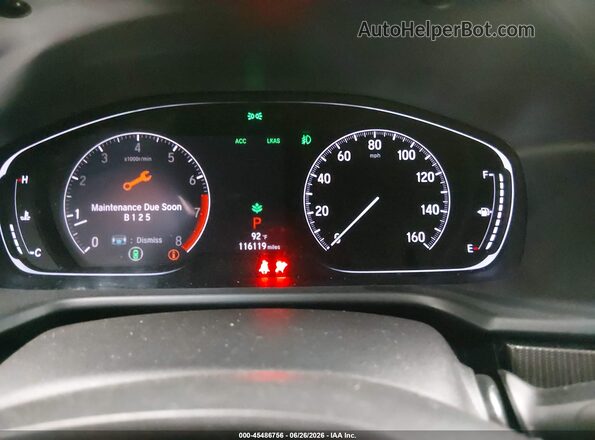 1HGCV1F32LA146289 2020 HONDA ACCORD Silver Հետևի նստատեղերի տեսք