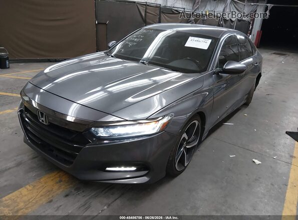 1HGCV1F32LA146289 2020 HONDA ACCORD Silver Առջևի ձախ երեք քառորդ տեսարան