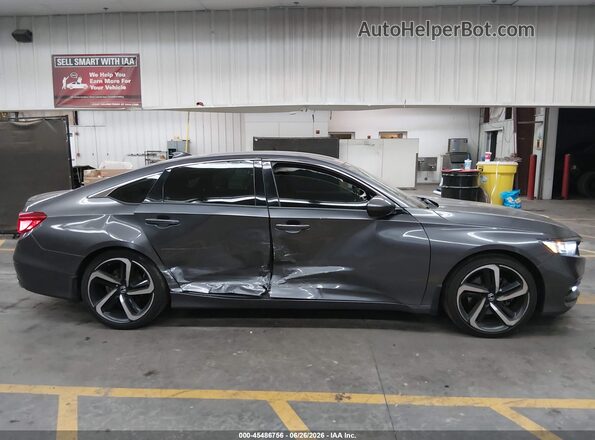 1HGCV1F32LA146289 2020 HONDA ACCORD Silver Սալոնի հետևի տեսք
