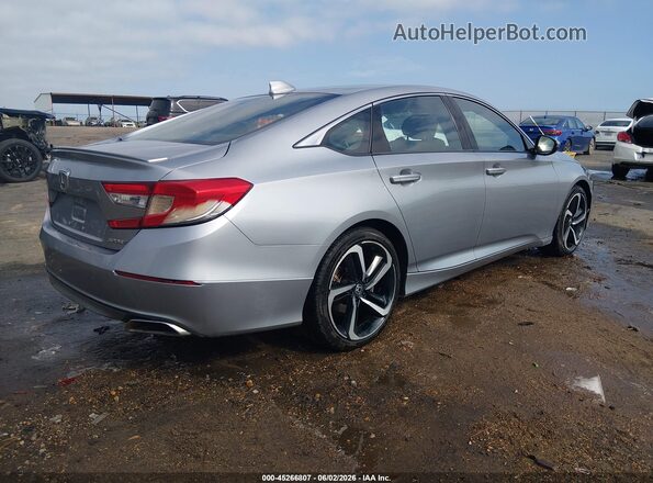 1HGCV1F32LA150472 2020 HONDA ACCORD Silver Tył prawy