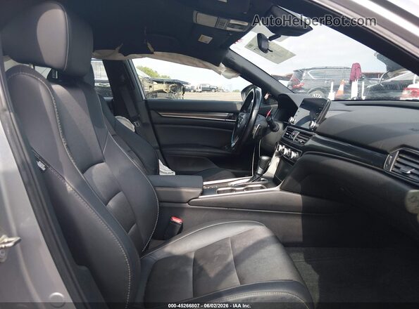1HGCV1F32LA150472 2020 HONDA ACCORD Silver Widok wnętrza z przodu