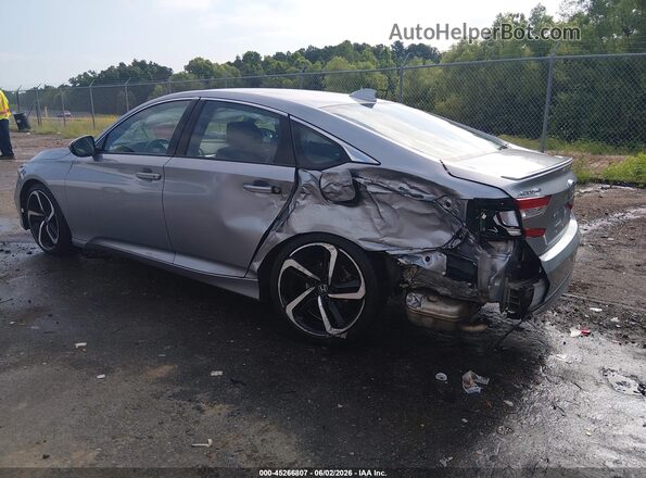 1HGCV1F32LA150472 2020 HONDA ACCORD Silver Tył lewy