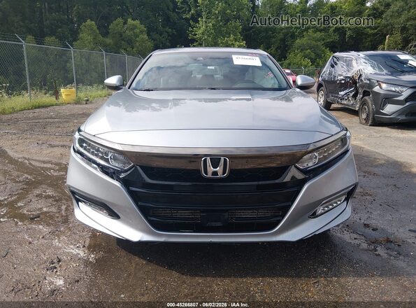 1HGCV1F32LA150472 2020 HONDA ACCORD Silver Widok wnętrza z tyłu