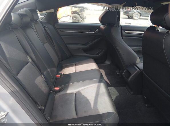 1HGCV1F32LA150472 2020 HONDA ACCORD Silver Widok naklejki z numerem VIN