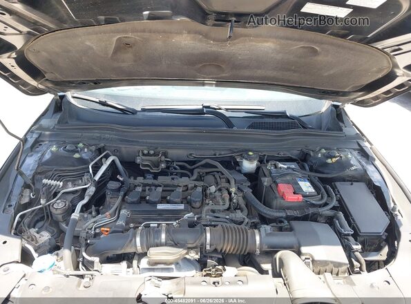 1HGCV1F32LA156224 2020 HONDA ACCORD Black უკანა ხედი