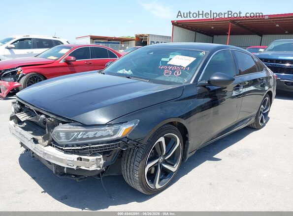 1HGCV1F32LA156224 2020 HONDA ACCORD Black 