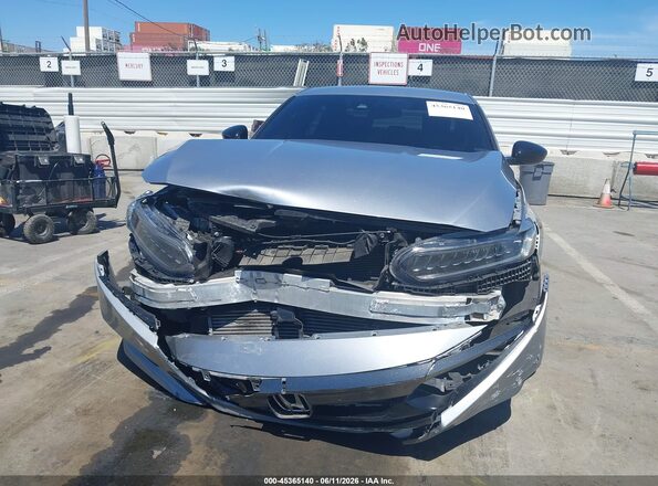 1HGCV1F32MA025702 2021 HONDA ACCORD Silver Vista del cuadro de instrumentos