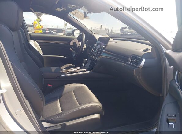 1HGCV1F32MA025702 2021 HONDA ACCORD Silver Vista interior delantera