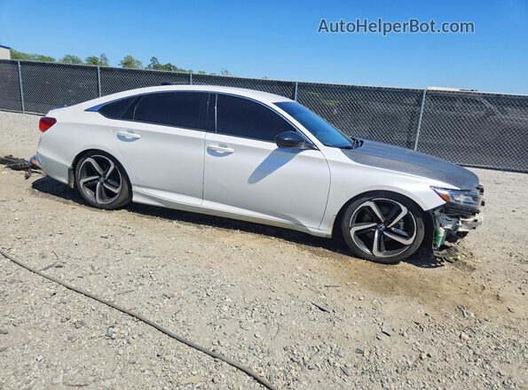1HGCV1F32MA055363 2021 HONDA ACCORD White წინა მარჯვენა