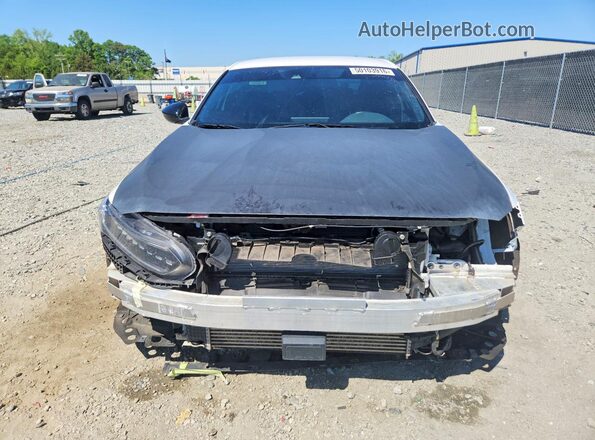 1HGCV1F32MA055363 2021 HONDA ACCORD White წინა ხედი