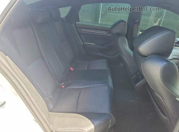 1HGCV1F32MA055363 2021 HONDA ACCORD White უკანა სავარძლების ხედი