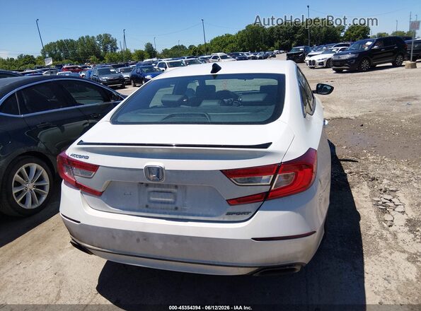 1HGCV1F32MA058232 2021 HONDA ACCORD White 