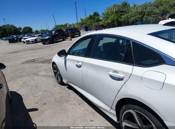1HGCV1F32MA058232 2021 HONDA ACCORD White 360 interior view