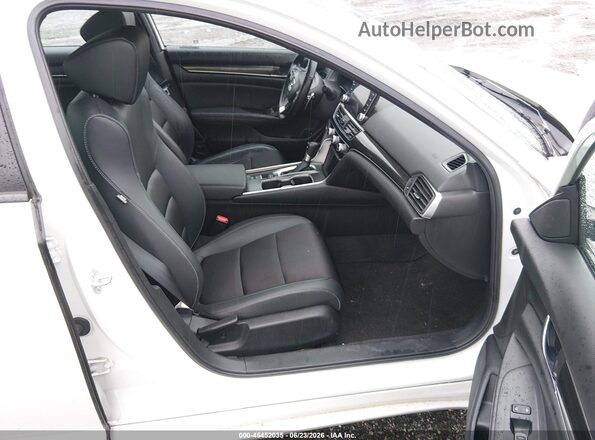 1HGCV1F32MA096706 2021 HONDA ACCORD White Widok wnętrza z przodu