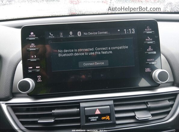 1HGCV1F32MA096706 2021 HONDA ACCORD White 