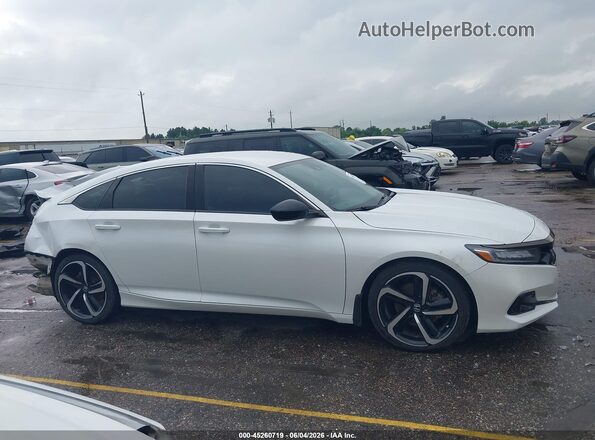1HGCV1F32MA116548 2021 HONDA ACCORD White Vista interior trasera