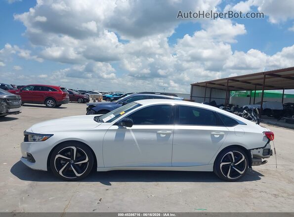 1HGCV1F32MA119479 2021 HONDA ACCORD White 