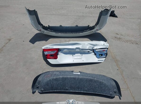 1HGCV1F32MA119479 2021 HONDA ACCORD White Սարքավորումների վահանակի տեսք