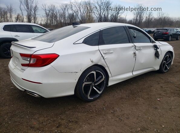 1HGCV1F32NA040671 2022 HONDA ACCORD White 