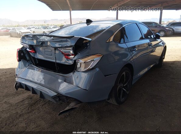 1HGCV1F32NA121153 2022 HONDA ACCORD Gray Rear right