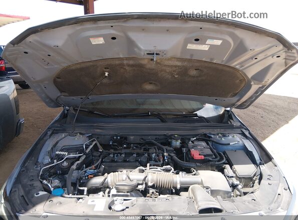 1HGCV1F32NA121153 2022 HONDA ACCORD Gray Rear view