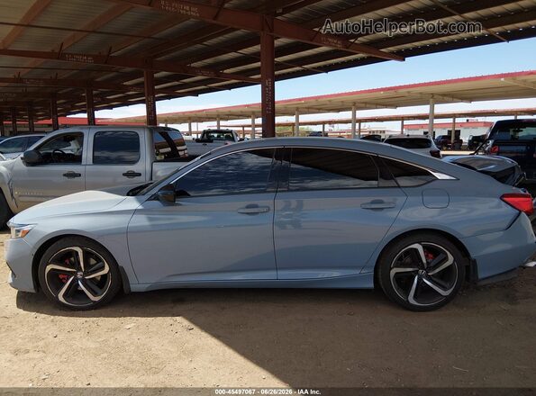 1HGCV1F32NA121153 2022 HONDA ACCORD Gray 