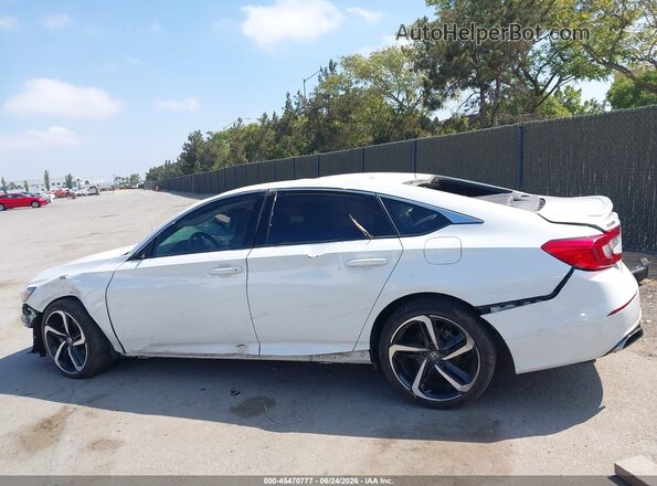1HGCV1F33KA013944 2019 HONDA ACCORD White 