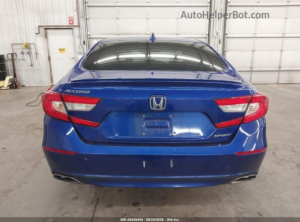 1HGCV1F33KA015600 2019 HONDA ACCORD Blue 