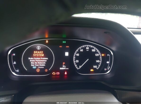 1HGCV1F33KA033255 2019 HONDA ACCORD Red Widok tylnych siedzeń