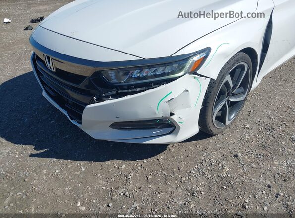 1HGCV1F33KA052467 2019 HONDA ACCORD White 