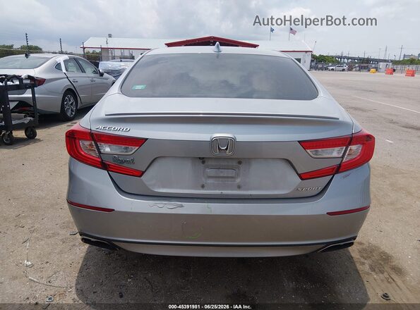 1HGCV1F33KA089423 2019 HONDA ACCORD Silver 