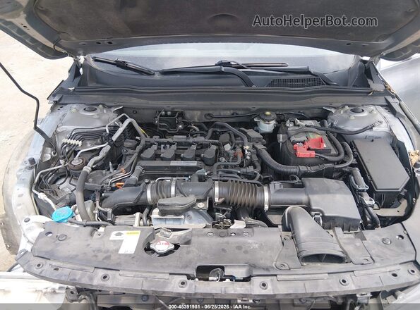 1HGCV1F33KA089423 2019 HONDA ACCORD Silver უკანა ხედი