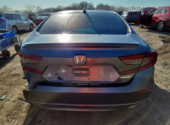1HGCV1F33LA013315 2020 HONDA ACCORD Gray Widok z tyłu