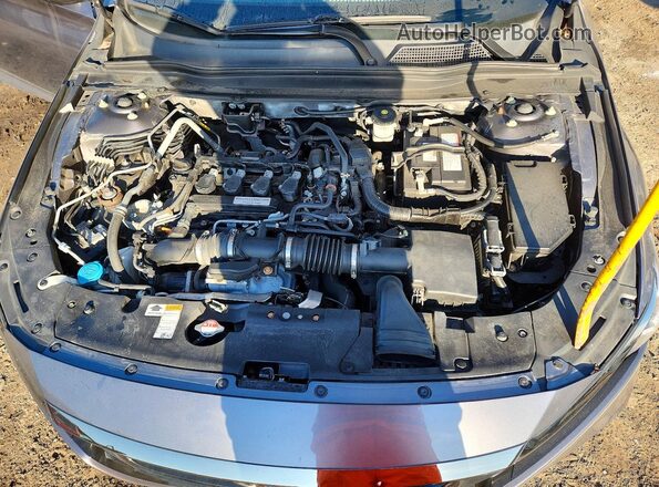 1HGCV1F33LA013315 2020 HONDA ACCORD Gray Widok wnętrza z tyłu