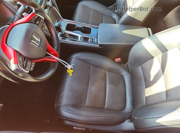 1HGCV1F33LA013315 2020 HONDA ACCORD Gray Widok wnętrza z przodu