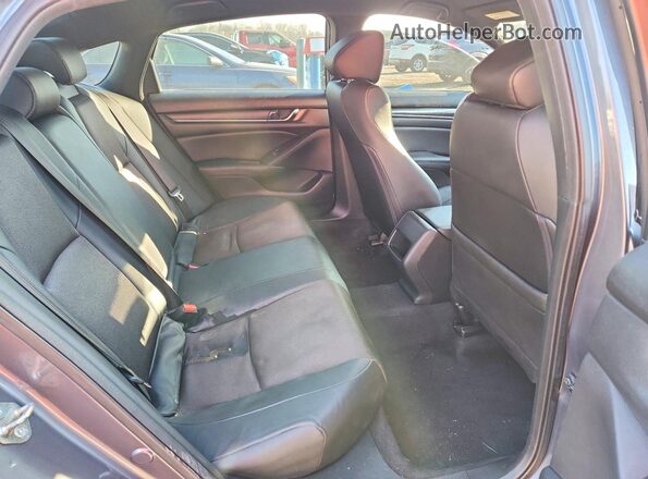 1HGCV1F33LA013315 2020 HONDA ACCORD Gray Widok tylnych siedzeń