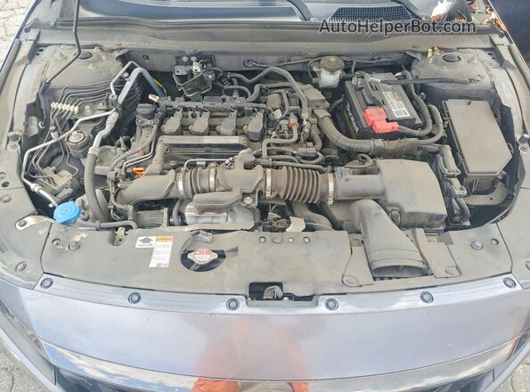 1HGCV1F33LA050607 2020 HONDA ACCORD Gray Սալոնի հետևի տեսք