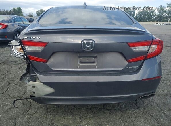 1HGCV1F33LA050607 2020 HONDA ACCORD Gray Հետևի տեսք