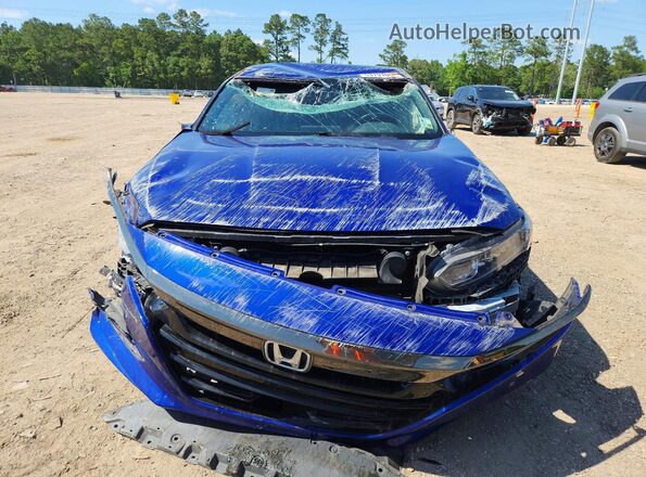 1HGCV1F33LA055791 2020 HONDA ACCORD Blue Vista frontal