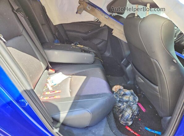 1HGCV1F33LA055791 2020 HONDA ACCORD Blue Vista de los asientos traseros