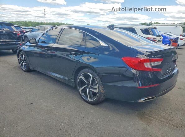 1HGCV1F33LA140064 2020 HONDA ACCORD Black Rear left