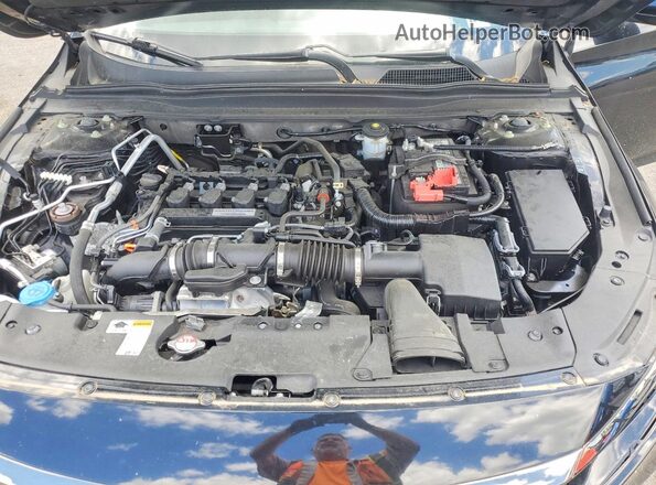 1HGCV1F33LA140064 2020 HONDA ACCORD Black Rear interior view